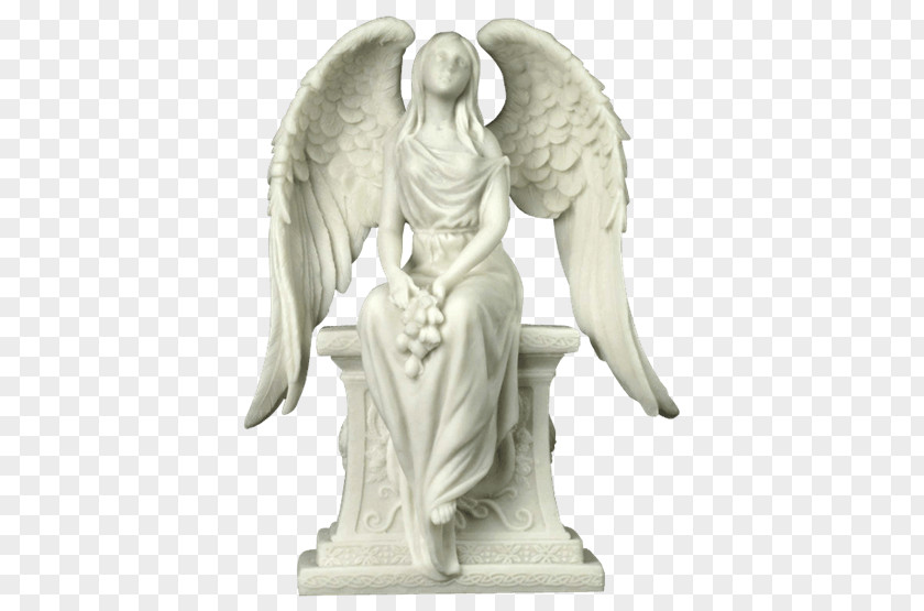 Valentine's Day Poster Background Material Psd Angel Of Grief Statue Weeping Stone Sculpture PNG