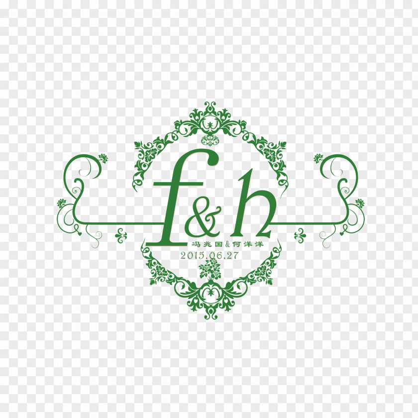 Formal Wedding Logo Image Design Graphics Download PNG