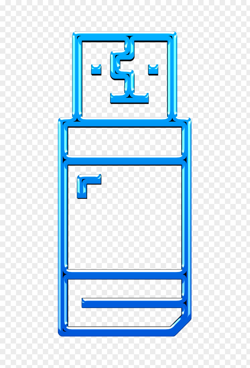 Rectangle Parallel Usb Icon PNG