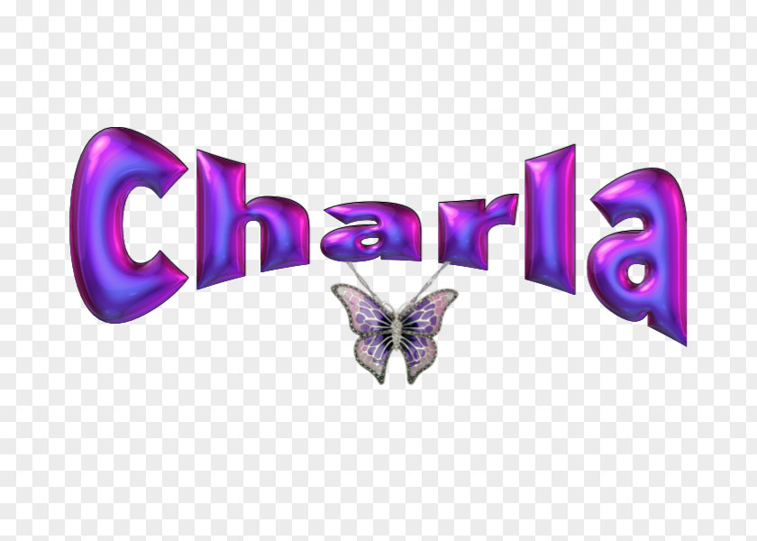Charla Logo Brand Character Font PNG
