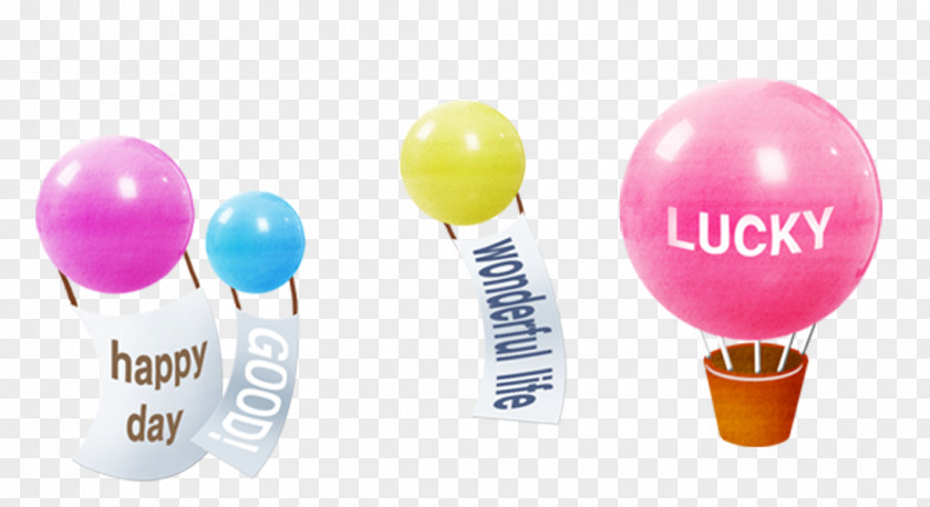 Colored Balloons Floating Material Balloon Color PNG