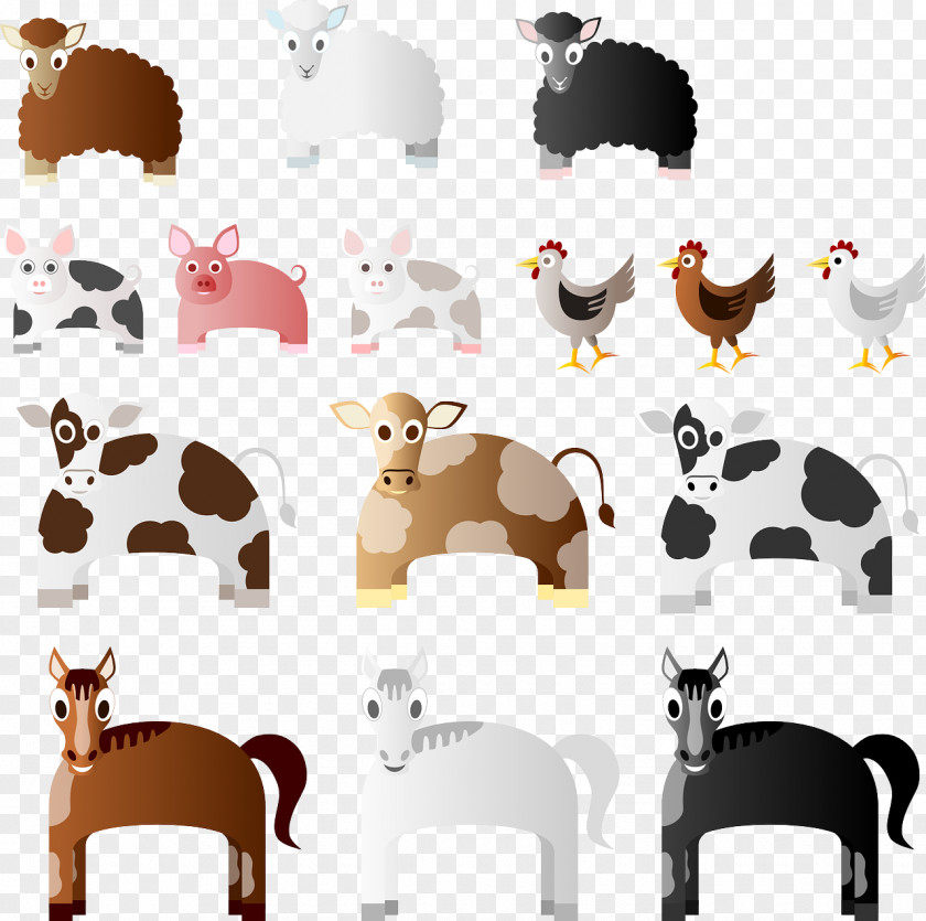 Cow Angus Cattle T-shirt Livestock Animal Clip Art PNG