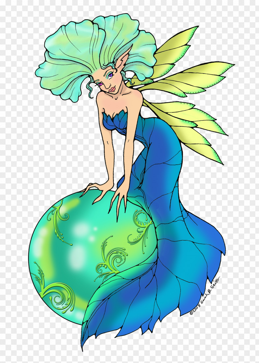 Fairy Mermaid Plant Clip Art PNG
