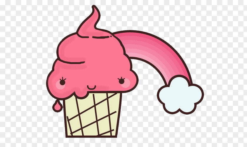 Sorvete Cartoon Ice Cream Food Clip Art PNG