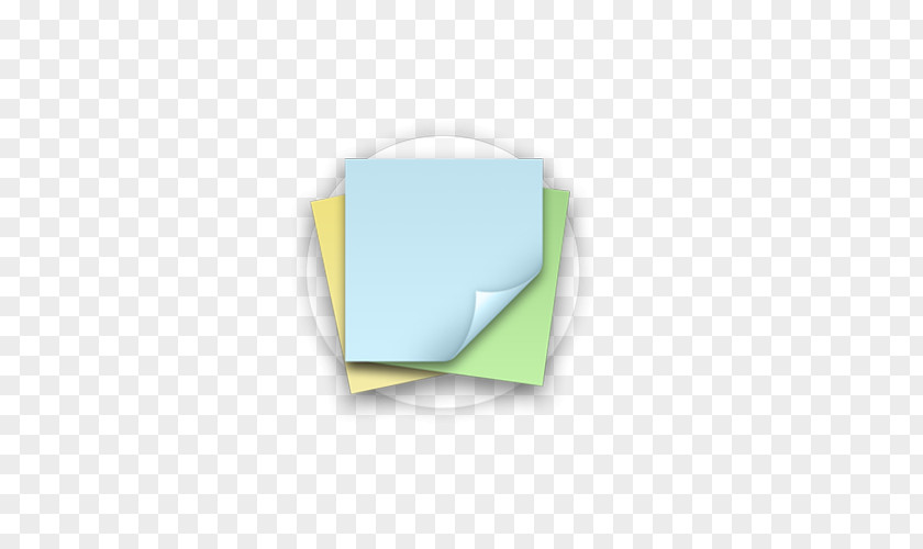 Color Notes Paper Material PNG