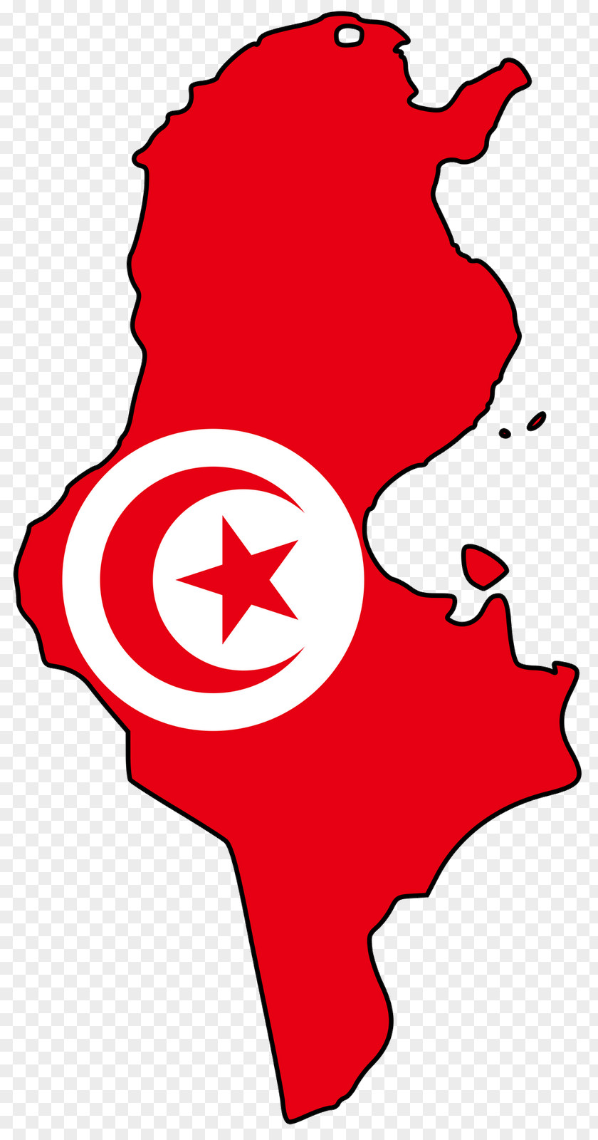 Flag Of Tunisia Map National PNG