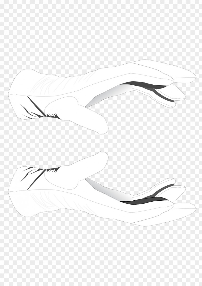 Gloves Drawing Sketch PNG