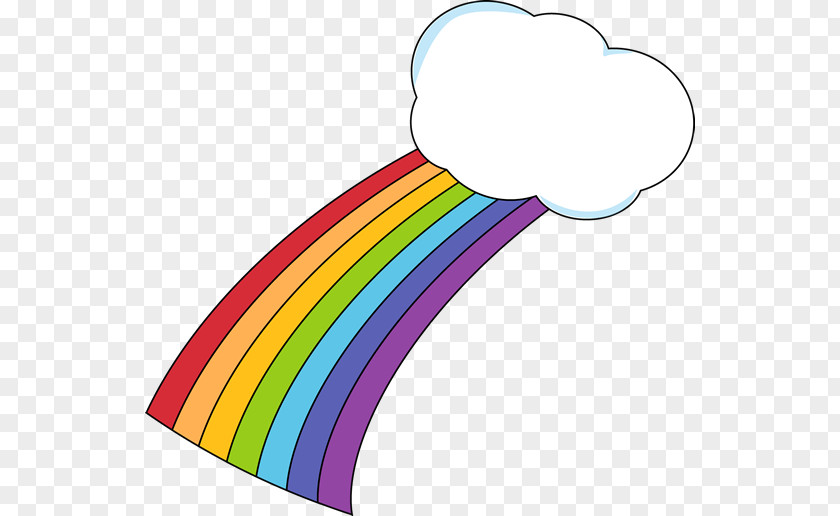 Images Of A Rainbow Cloud Clip Art PNG