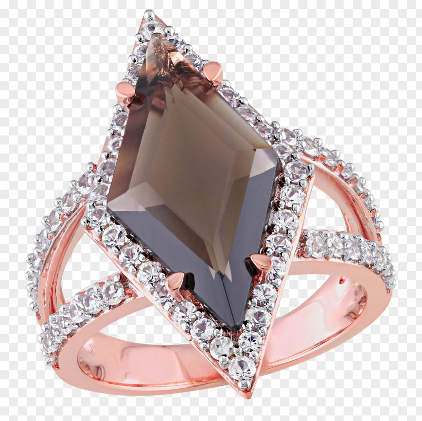 Ring Wedding Sapphire Gold Diamond PNG