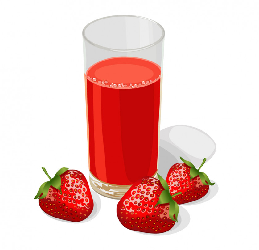 Strawberry Juice Pomegranate Non-alcoholic Drink PNG