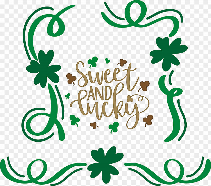 Sweet And Lucky St Patricks Day PNG