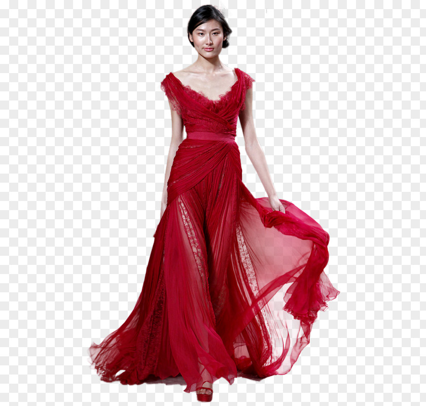 Formal Wear Women Haute Couture Dress Evening Gown Fashion PNG