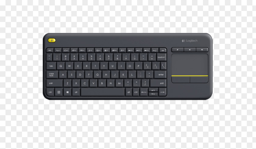 Quiet Gestures Computer Keyboard Logitech K400 Plus Wireless Unifying Receiver PNG