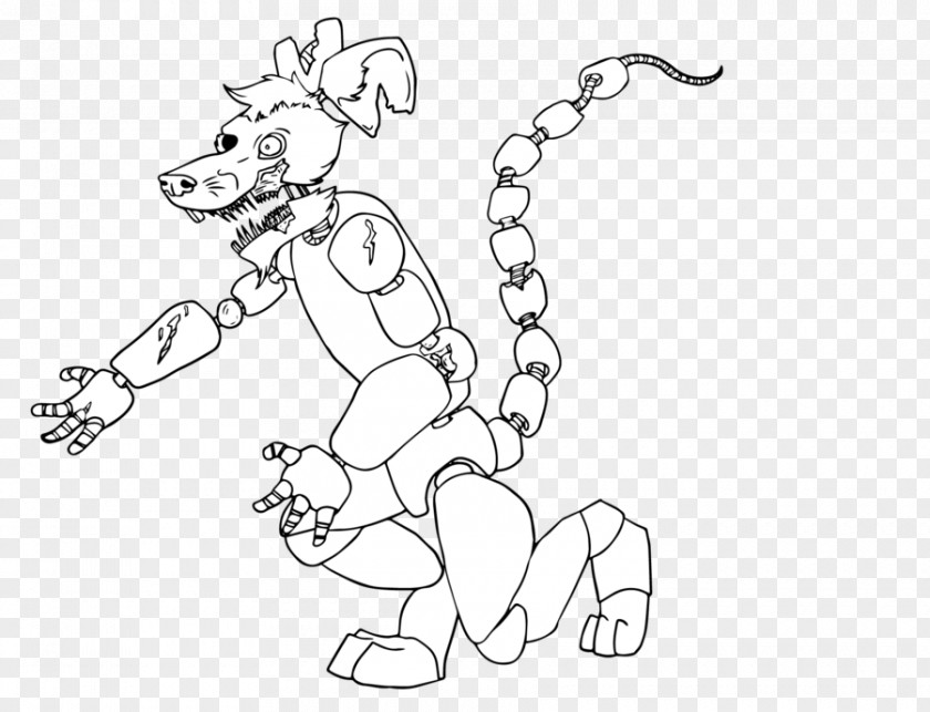 Rat & Mouse Drawing Line Art PNG