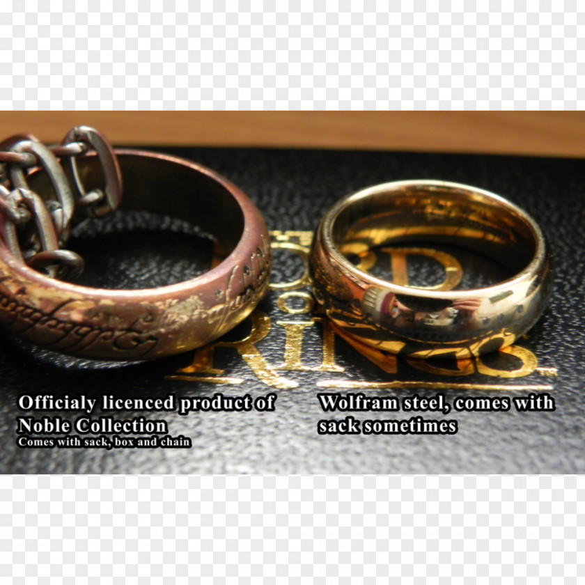 Ring Copper The Lord Of Rings One Brass PNG