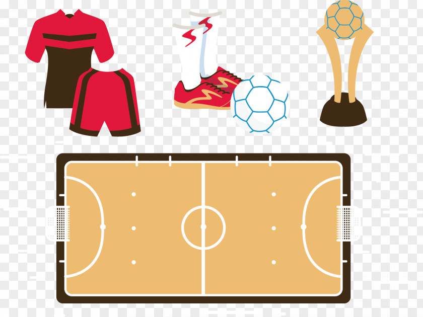 Vector Football Pitch Kit Euclidean PNG