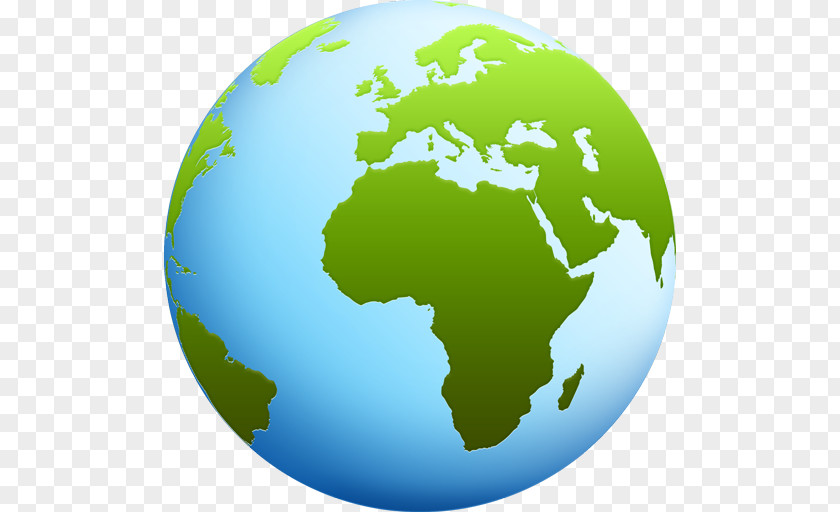 World Globe Map Clip Art PNG
