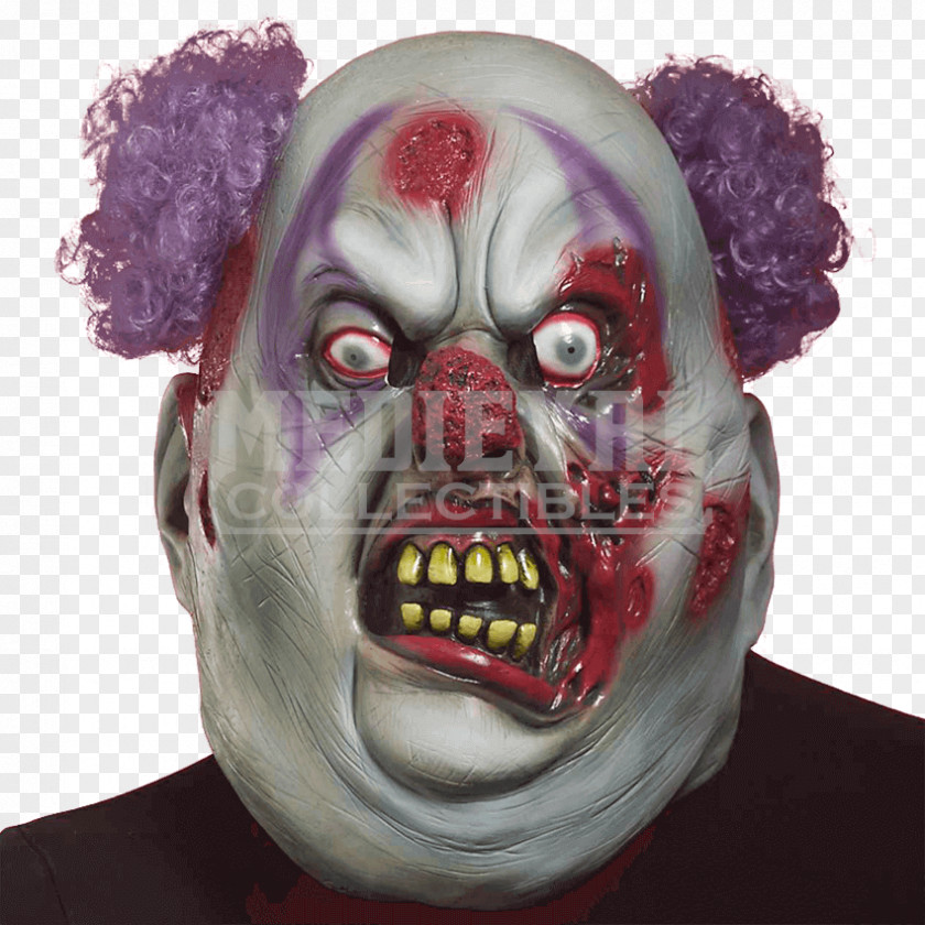 Clown Hands On Joker Costume Mask Halloween PNG
