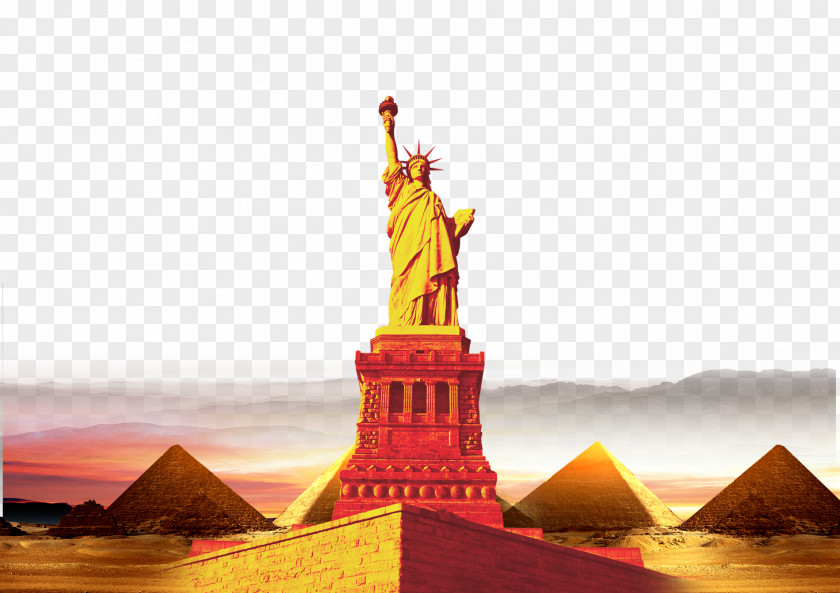 Culture Statue Of Liberty Business Poster Organizational PNG