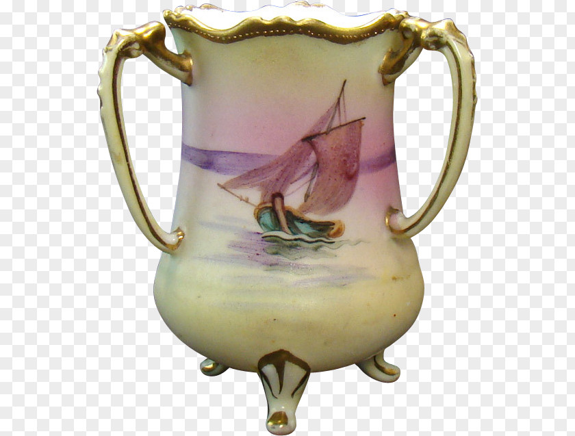 Hand Painted Porcelain Tableware Toothpick Pitcher Handle PNG