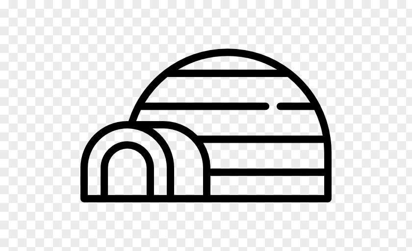Igloo Black And White Line Art Monochrome Photography Clip PNG