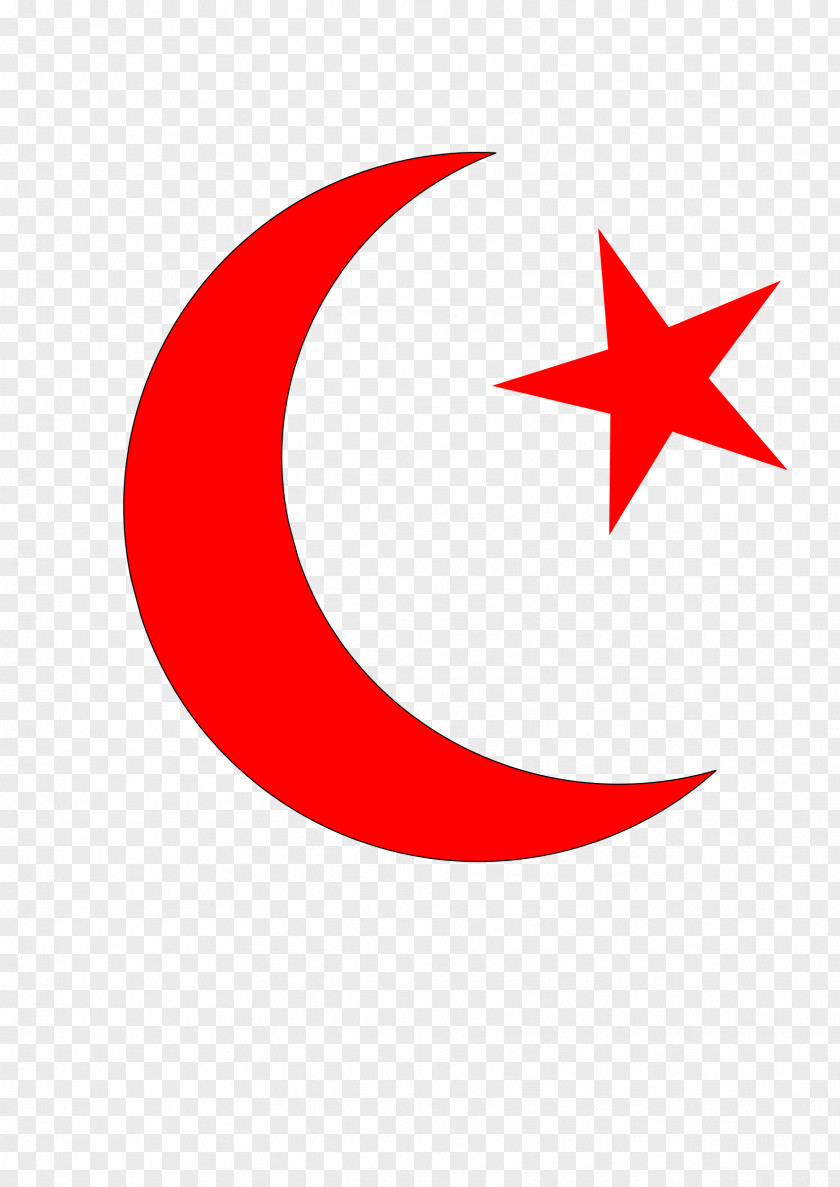 Islam Symbols Of Star And Crescent Muslim PNG