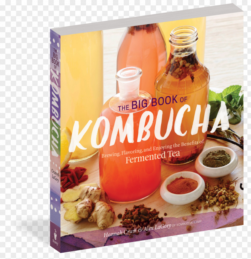 Tea The Big Book Of Kombucha: Brewing, Flavoring, And Enjoying Health Benefits Fermented Happy Life Home-Brewing & Winemaking Supplies PNG