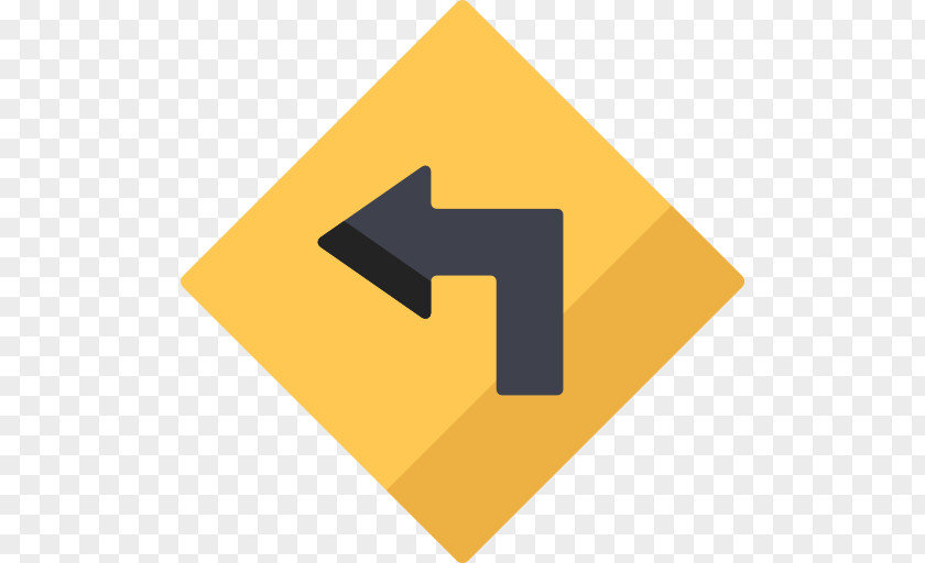 Turn Left Logo Line Angle Brand PNG