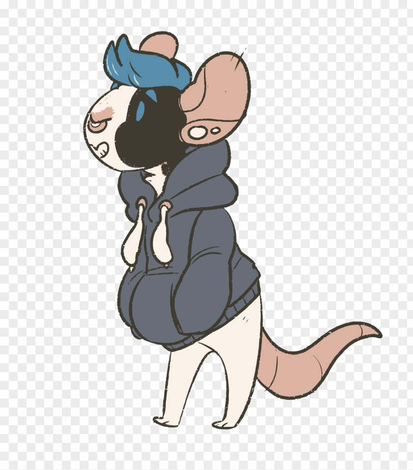 Vector Cartoon Mouse Illustration PNG
