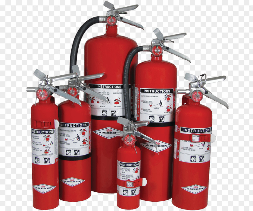 Fire Amerex ABC Dry Chemical Extinguishers Protection PNG