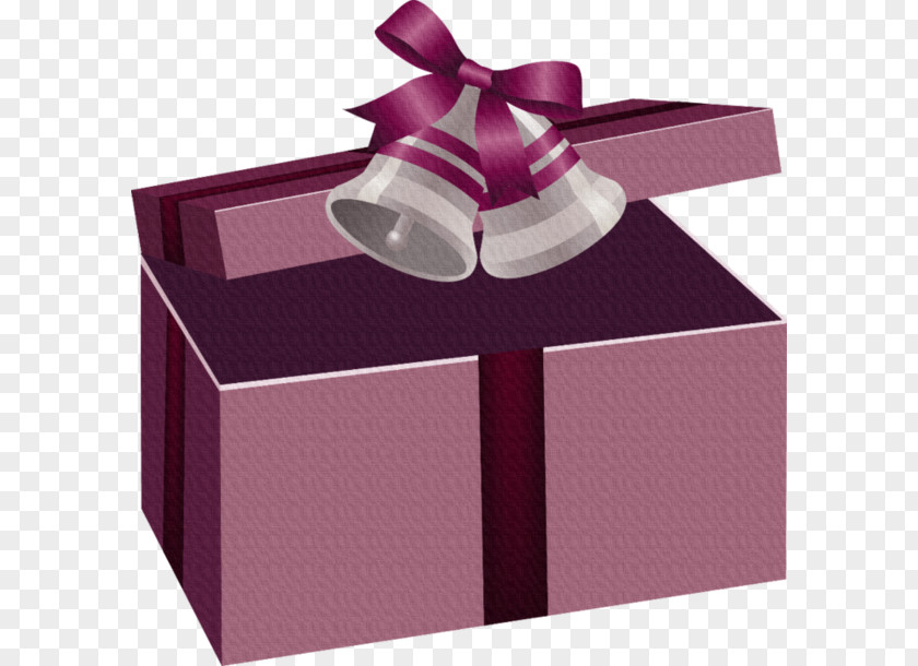 Gift Box Purple PNG