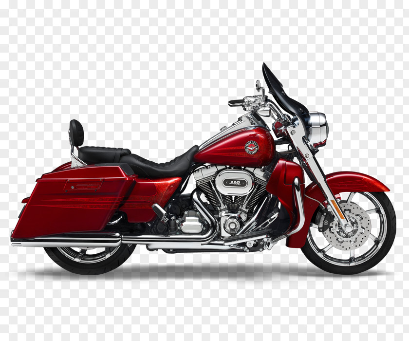 Harley Saddlebag Harley-Davidson CVO Road King Motorcycle PNG