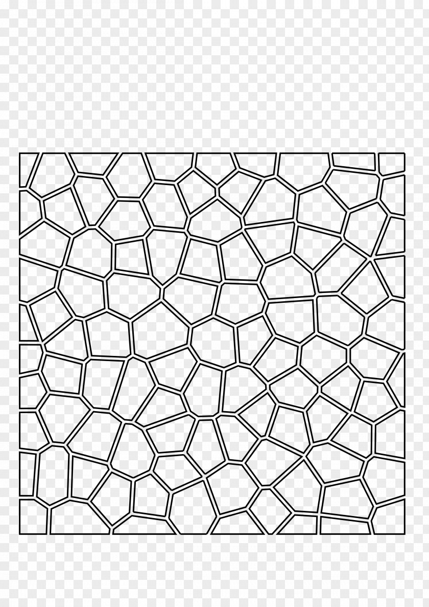 Patterns Voronoi Diagram Mathematics Two-dimensional Space Pattern PNG