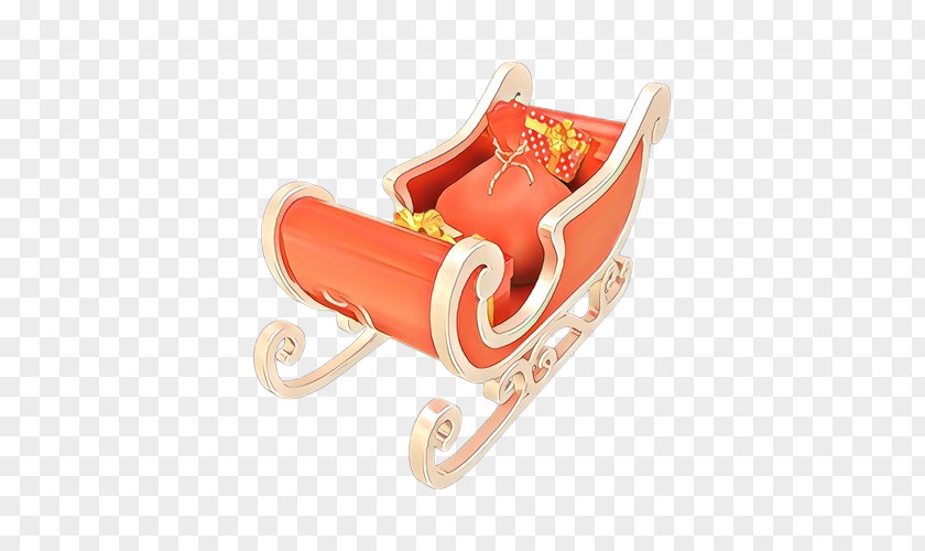 Vehicle Furniture Orange PNG