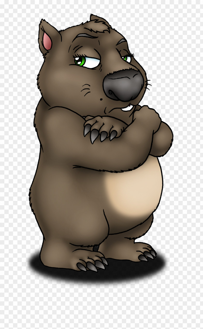 Wombat Cartoon Riley And The Grumpy Wombat: A Journey Around Melbourne Clip Art PNG