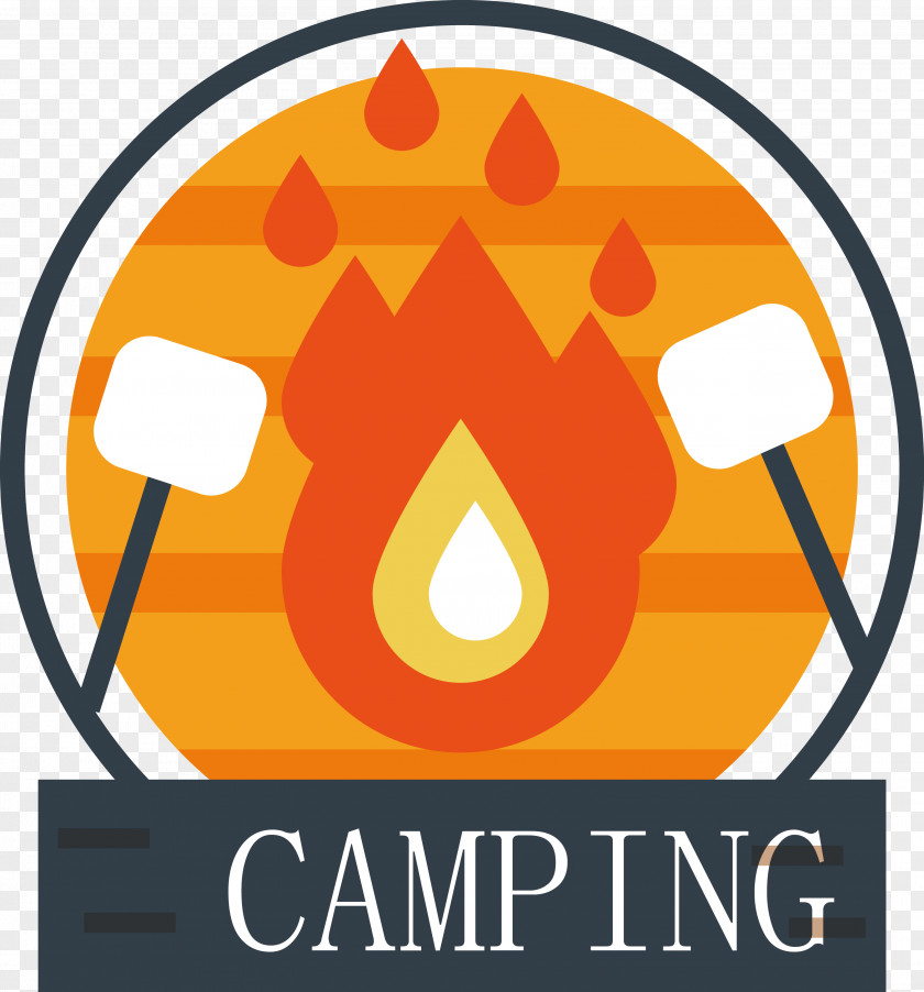Cooking Food Labels Logo Camping PNG