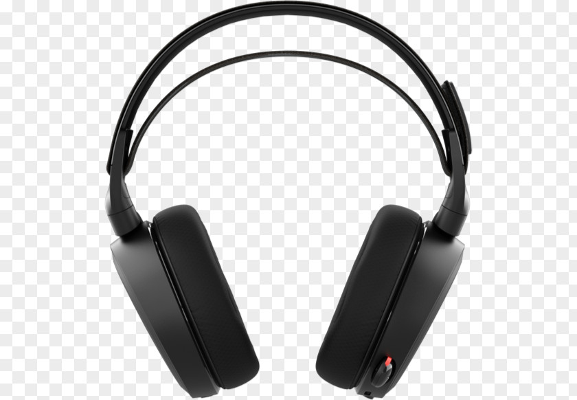 Gaming Headset SteelSeries Arctis 7 Headphones 7.1 Surround Sound Microphone DTS PNG