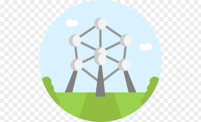 Atomium Badge PNG