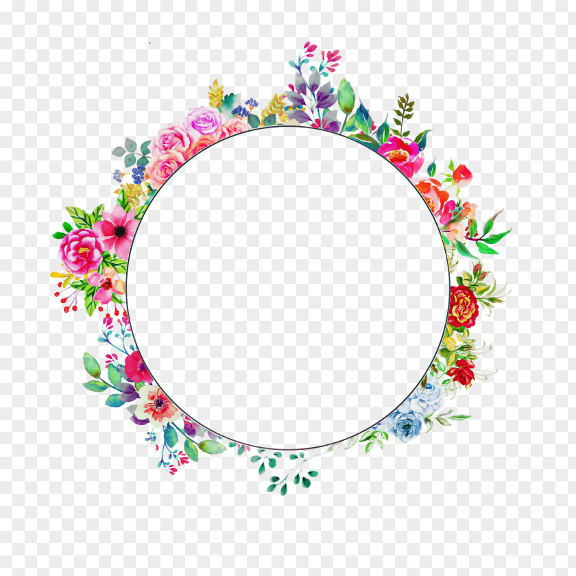 Circle Plate Oval Pattern PNG