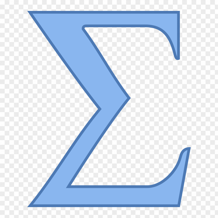Excel Sigma Symbol Summation Number PNG