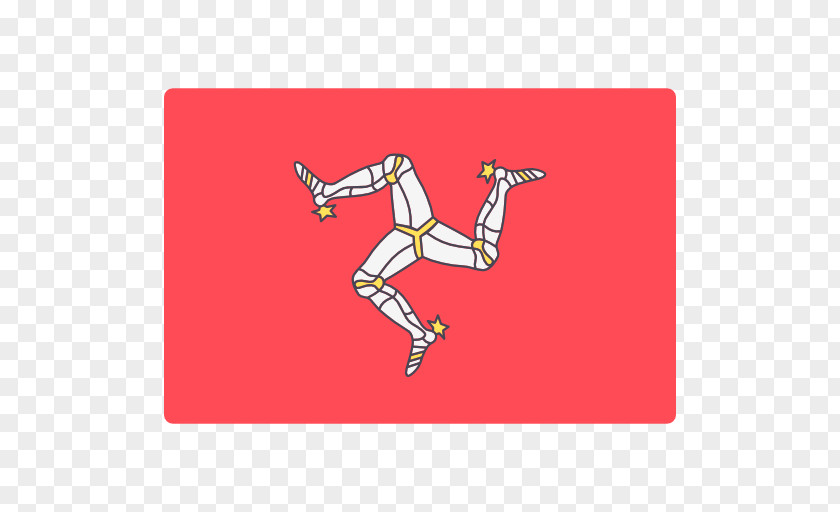 Isle Douglas Flag Of The Man TT 2018 PNG