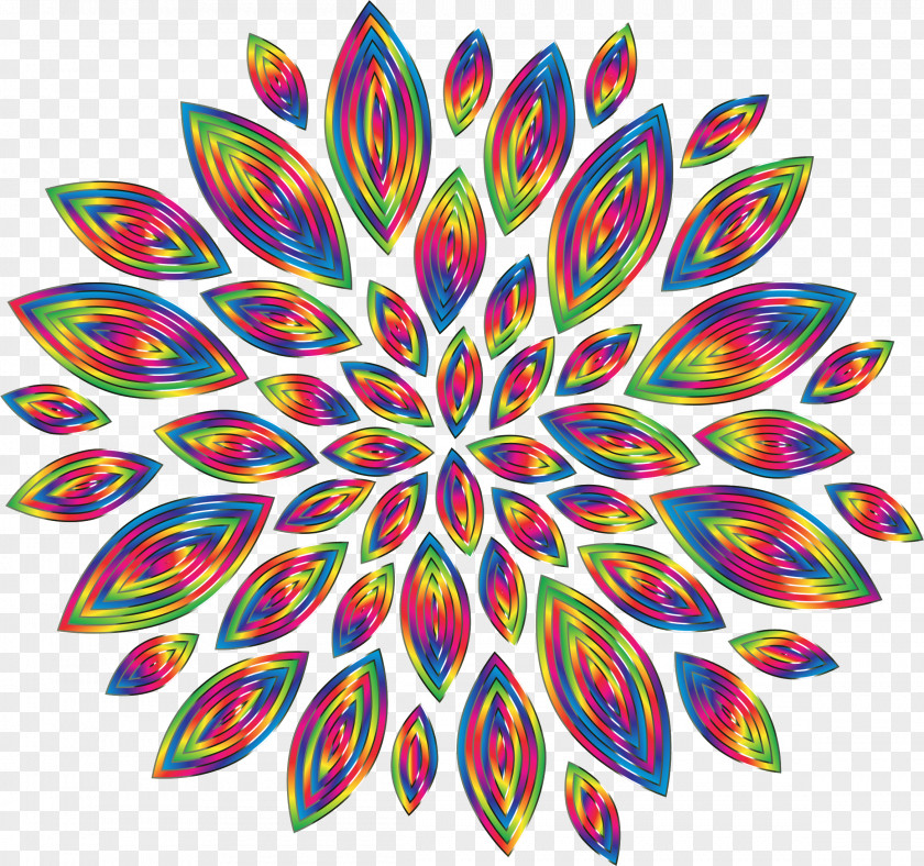 Shiny Flower Dahlia Paper Clip Art PNG