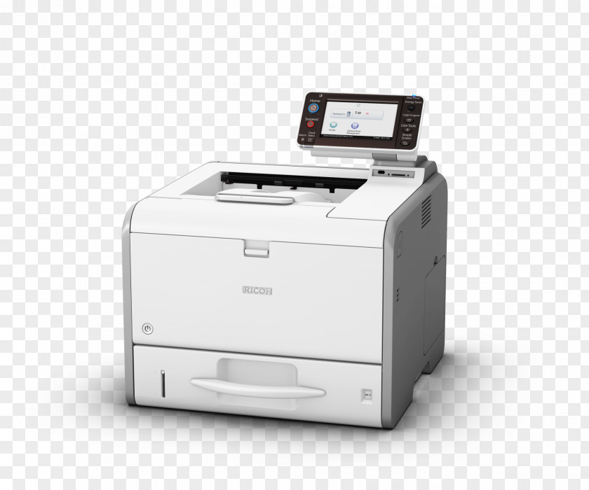 SP 4520dn 1200 X Dpi A4 White 407310 Laser Printing TonerPrinter Printer Ricoh PNG