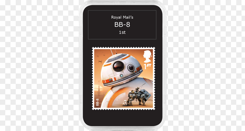 Star Wars Sequel Trilogy Supreme Leader Snoke BB-8 Maz Kanata Postage Stamps PNG
