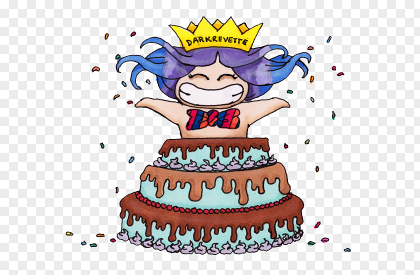 Cake Birthday Decorating Clip Art PNG