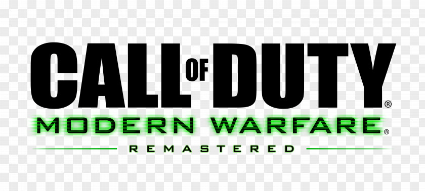 Call Of Duty Logo Duty: Modern Warfare Remastered 4: 2 Infinite PNG