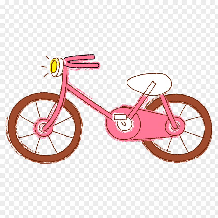 Cartoon Bicycle Cycling Illustration PNG