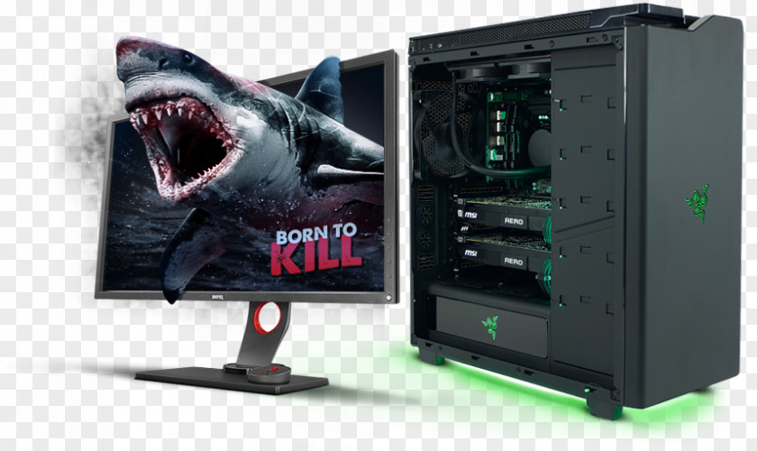 Intel Computer Hardware Cases & Housings Gaming Megalodon PNG