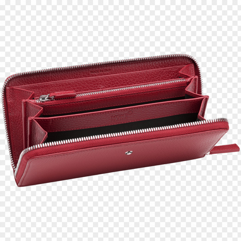 Wallet Leather Montblanc Meisterstück Coin Purse PNG