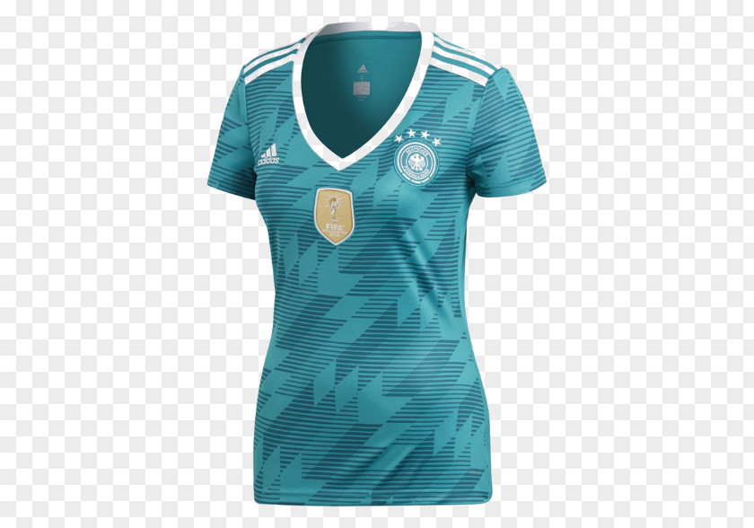 Adidas 2018 World Cup Germany National Football Team Women's Jersey PNG
